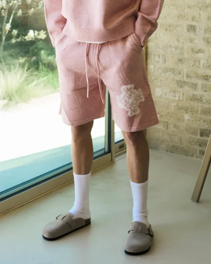 Essential 4M Knitted Shorts Pink