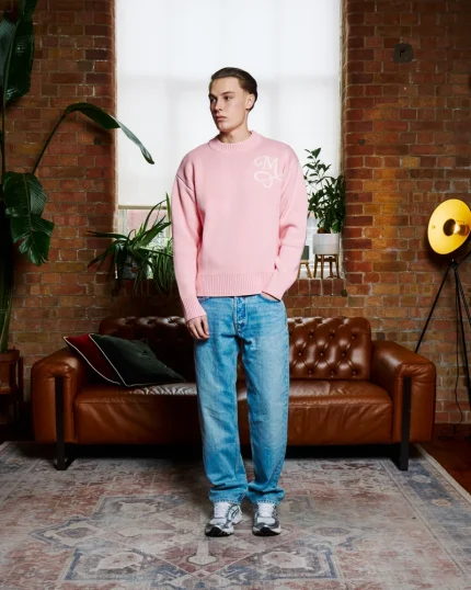 Signature M Sweater Pink